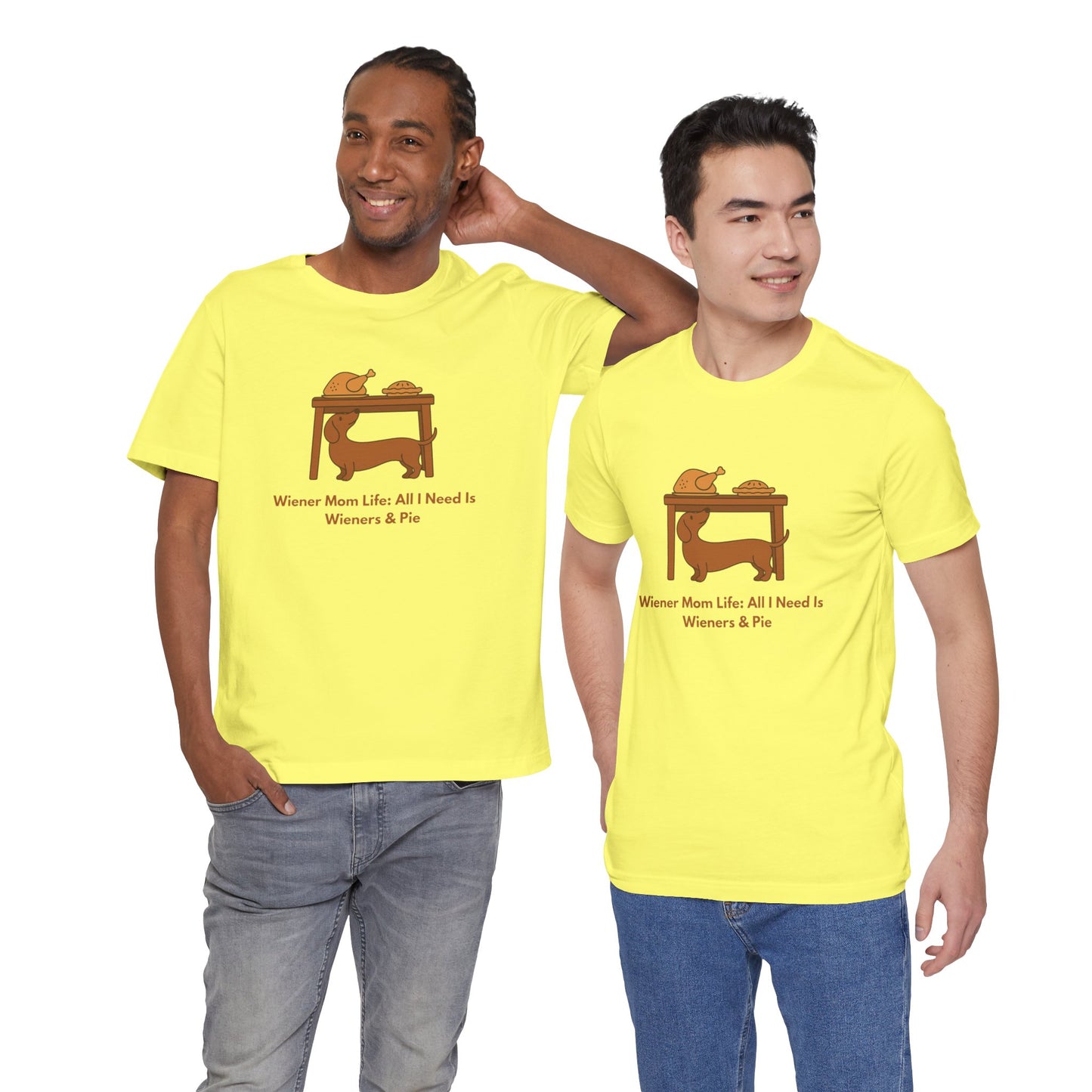 Dachshund Thanksgiving Shirt - Table Height