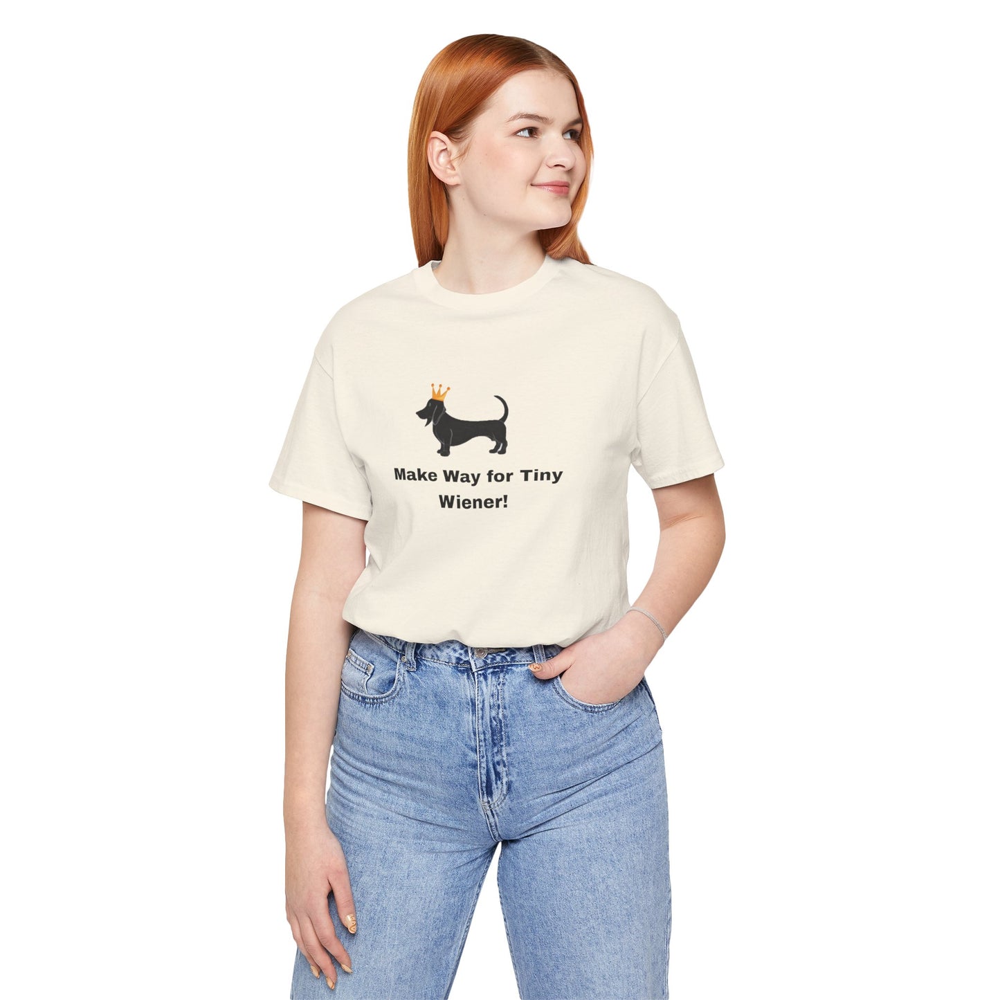 Dachshund-Printed Summer Unisex Softstyle T-Shirt