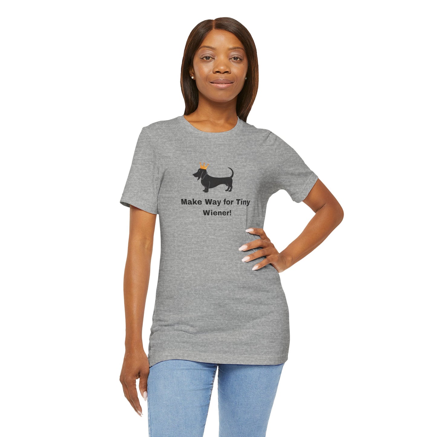 Dachshund-Printed Summer Unisex Softstyle T-Shirt