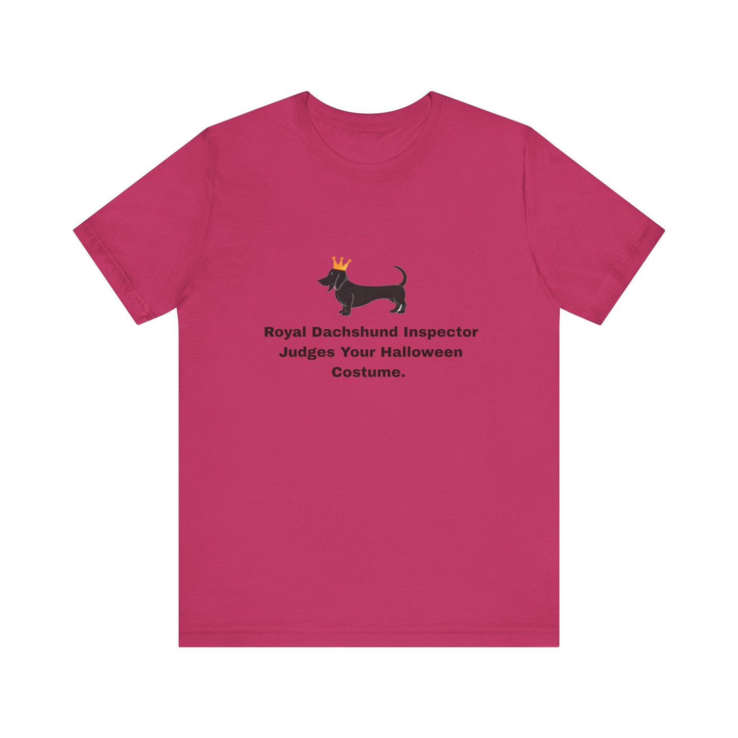 Dachshund Halloween Shirt - Royal Judge