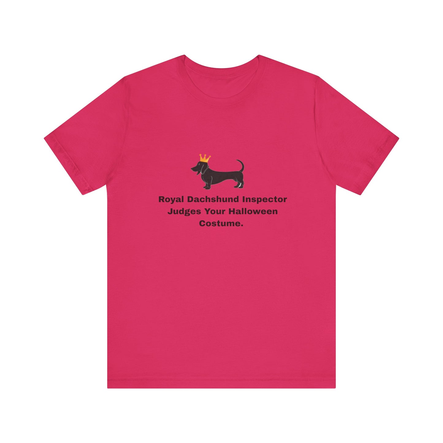 Dachshund Halloween Shirt - Royal Judge