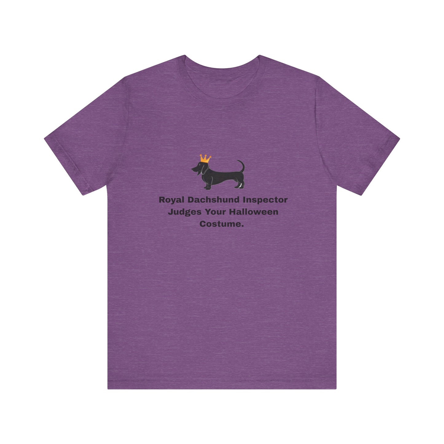Dachshund Halloween Shirt - Royal Judge