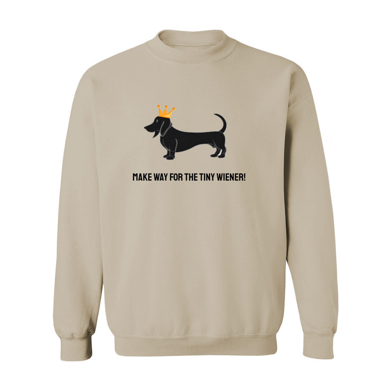 Unisex Crewneck Dachshund Printed Sweatshirt