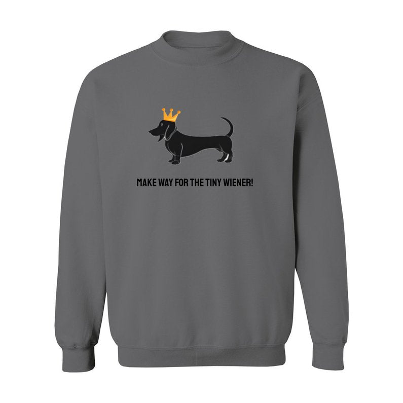 Unisex Crewneck Dachshund Printed Sweatshirt